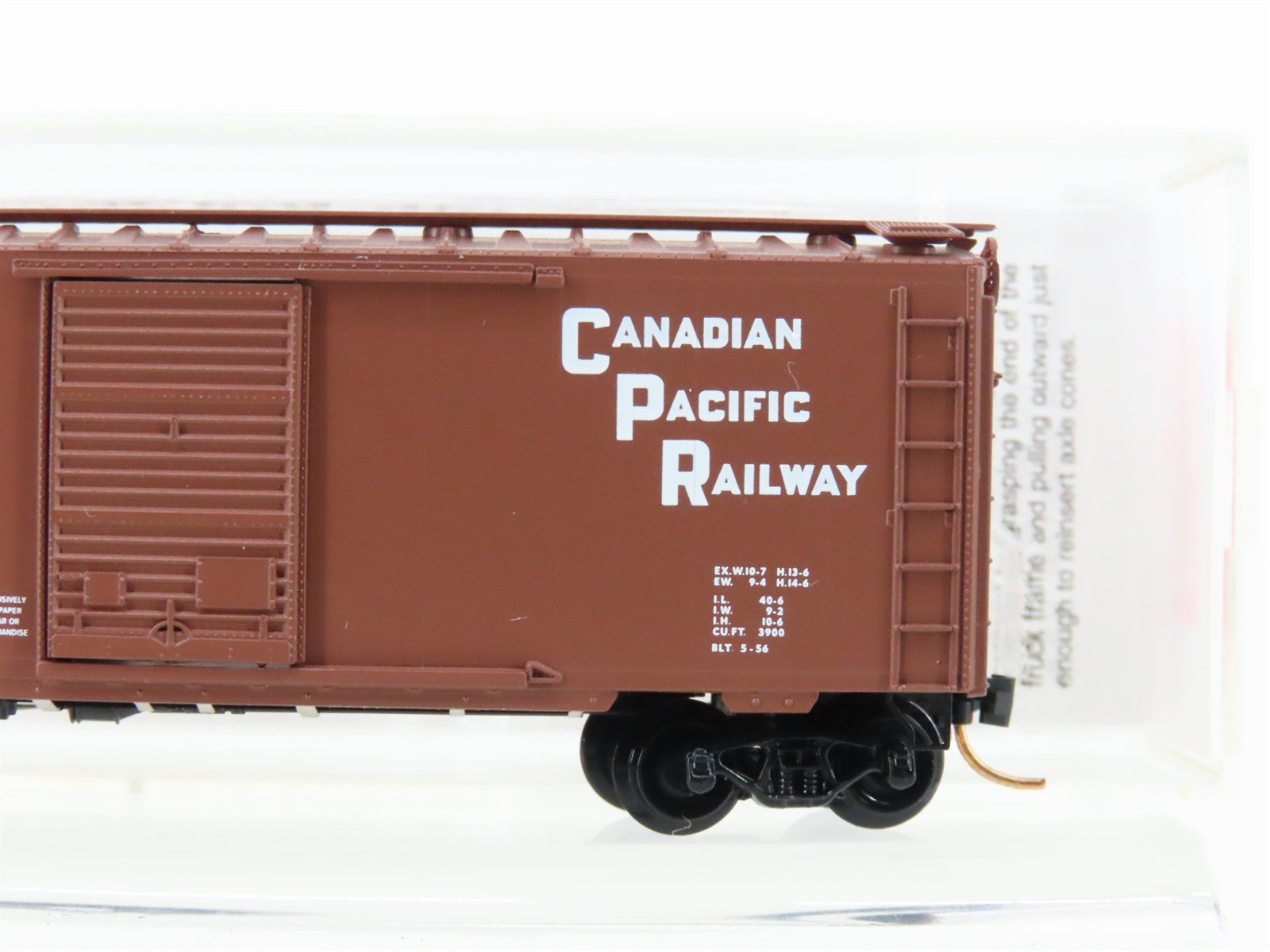N Micro-Trains MTL 20436 CP Canadian Pacific 40' Single Door Box Car #51022