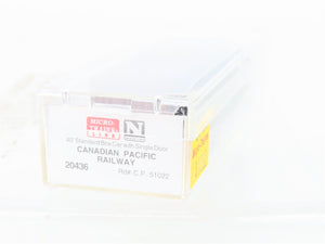 N Micro-Trains MTL 20436 CP Canadian Pacific 40' Single Door Box Car #51022