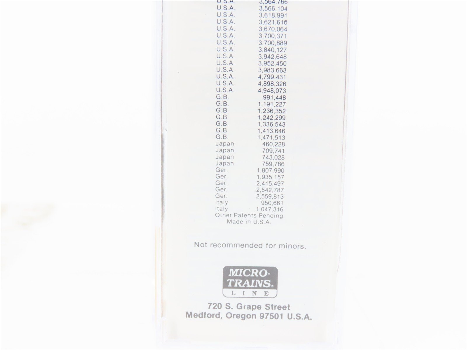 N Scale Micro-Trains MTL 49350 URTC Puritan Malt 40' Wood Reefer #40636