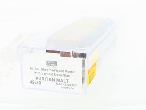 N Scale Micro-Trains MTL 49350 URTC Puritan Malt 40' Wood Reefer #40636