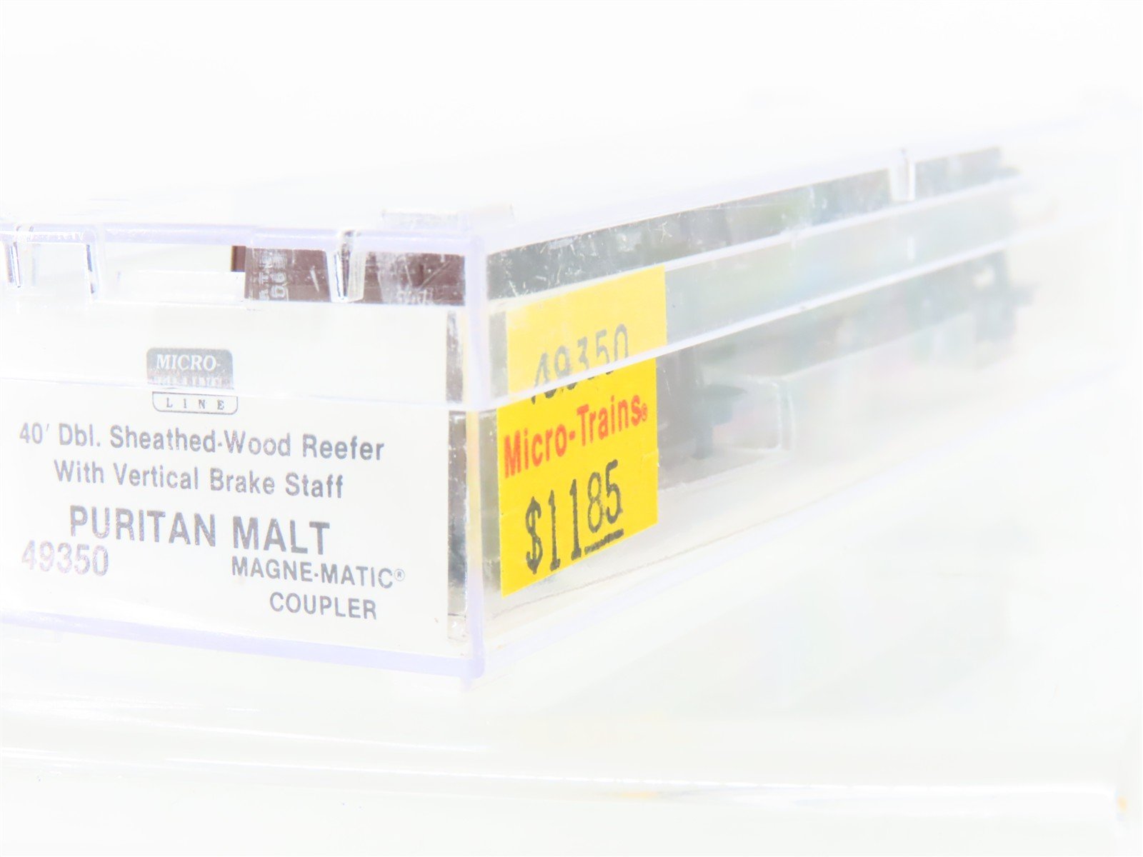 N Scale Micro-Trains MTL 49350 URTC Puritan Malt 40' Wood Reefer #40636