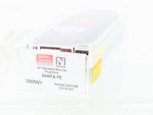 N Scale Micro-Trains MTL 32050/1 SFRB Santa Fe 50' Plug Door Box Car #6153