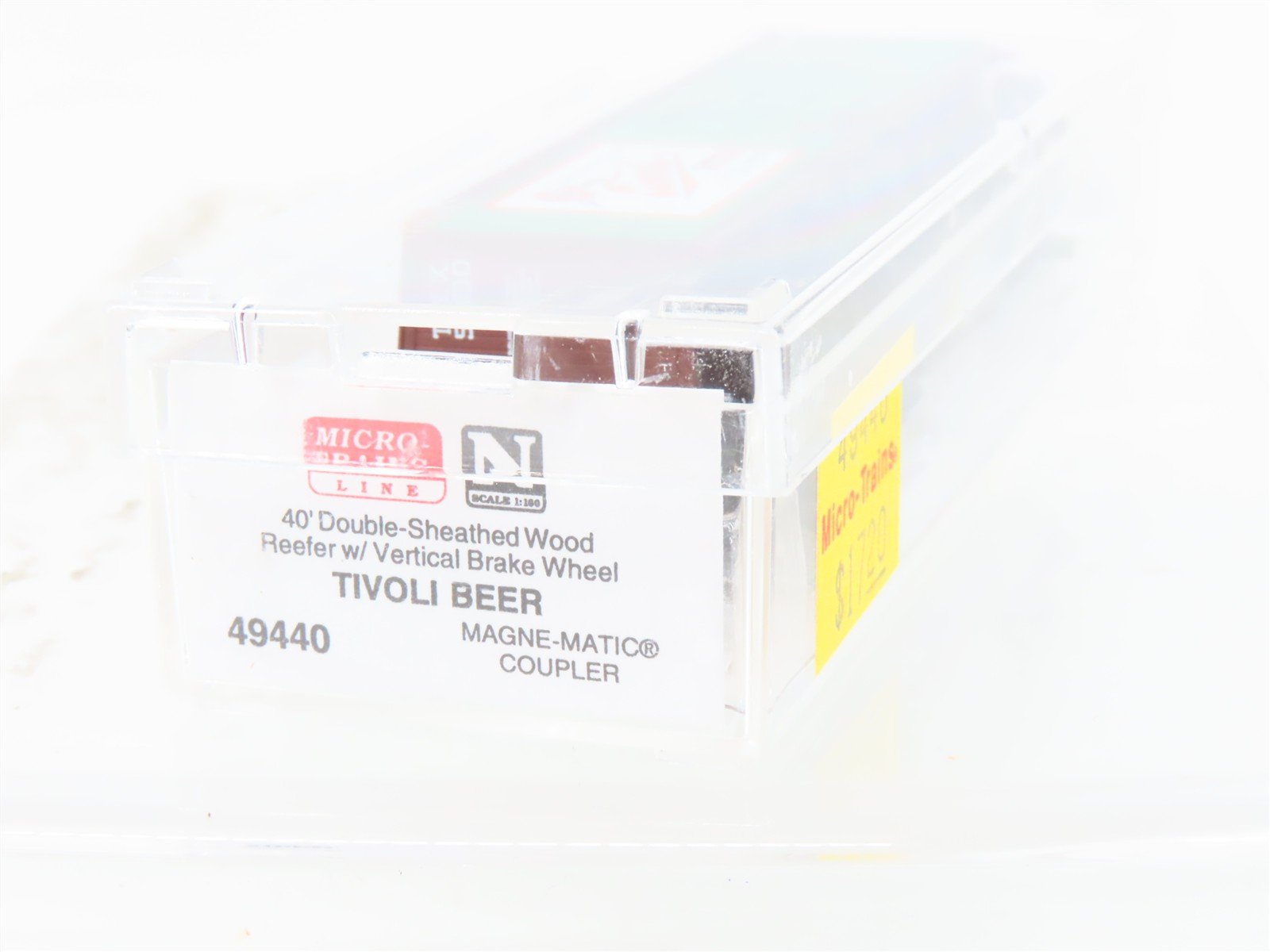N Scale Micro-Trains MTL 49440 TUX Tivoli Beer 40' Wood Reefer #5100