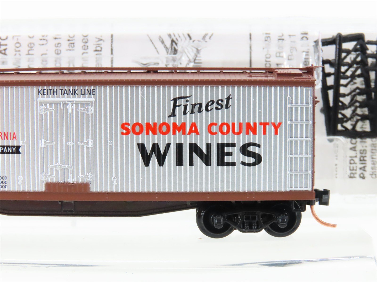 N Scale Micro-Trains MTL 49070 KTX Keith Tank Line 40' Wood Reefer #6002