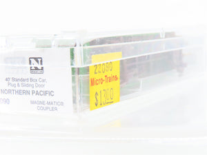 N Scale Micro-Trains MTL 22090 NP Northern Pacific Railway 40' Box Car #8135
