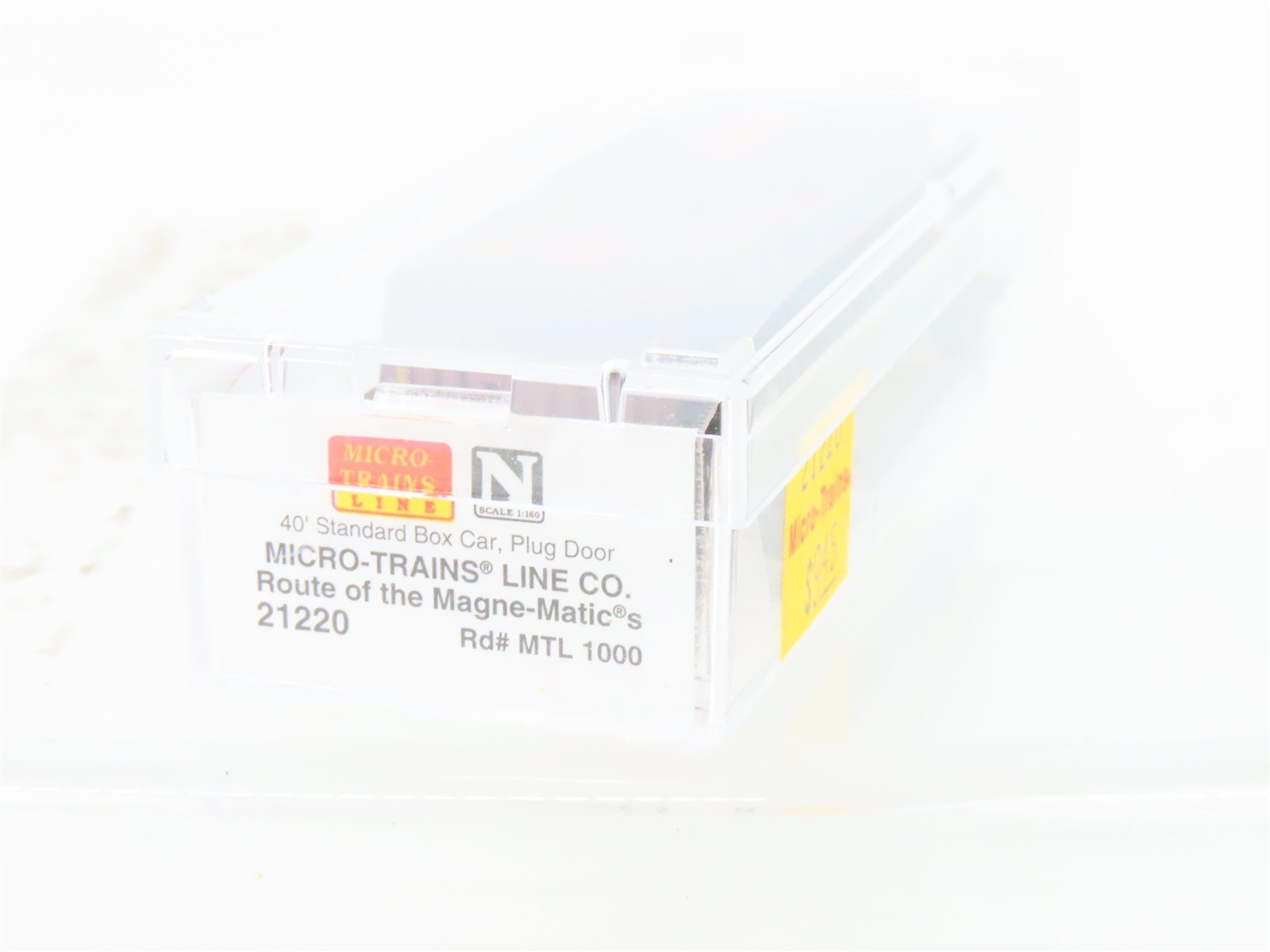 N Scale Micro-Trains Line MTL 21220 Route of the Magne-Matic's 40' Box Car #1000