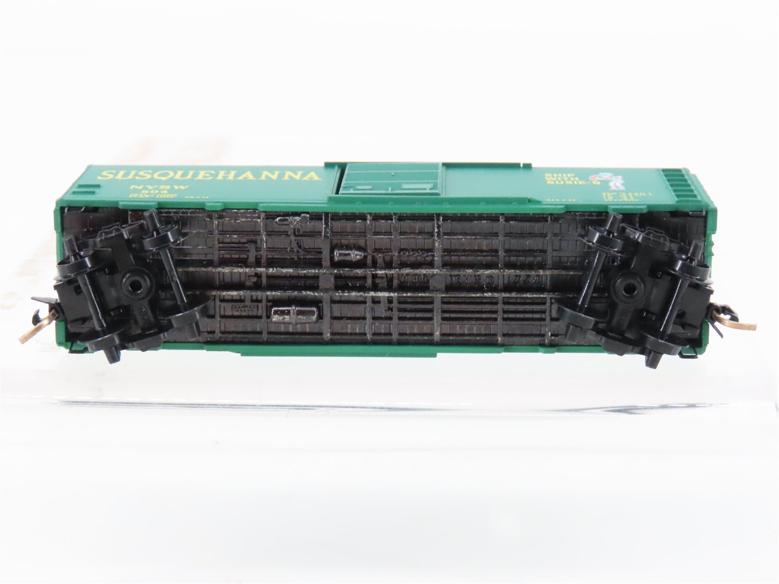 N Scale Micro-Trains MTL 20670 NYSW Susquehanna 40' Single Door Box Car #504