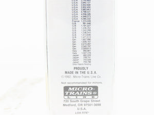 N Scale Micro-Trains MTL 20670 NYSW Susquehanna 40' Single Door Box Car #504