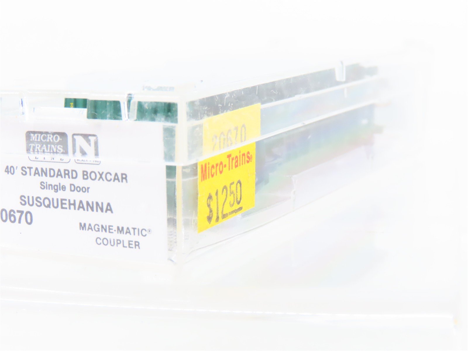 N Scale Micro-Trains MTL 20670 NYSW Susquehanna 40' Single Door Box Car #504