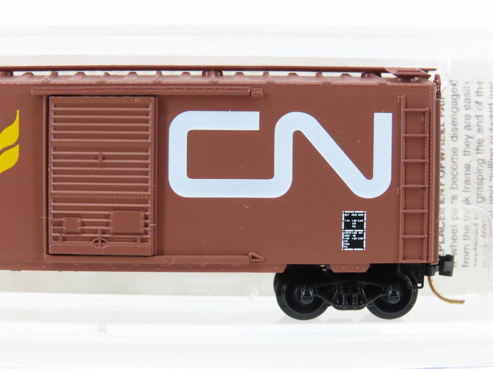 N Micro-Trains MTL 20550 CN Canadian Northern 40' Single Door Box Car #428650