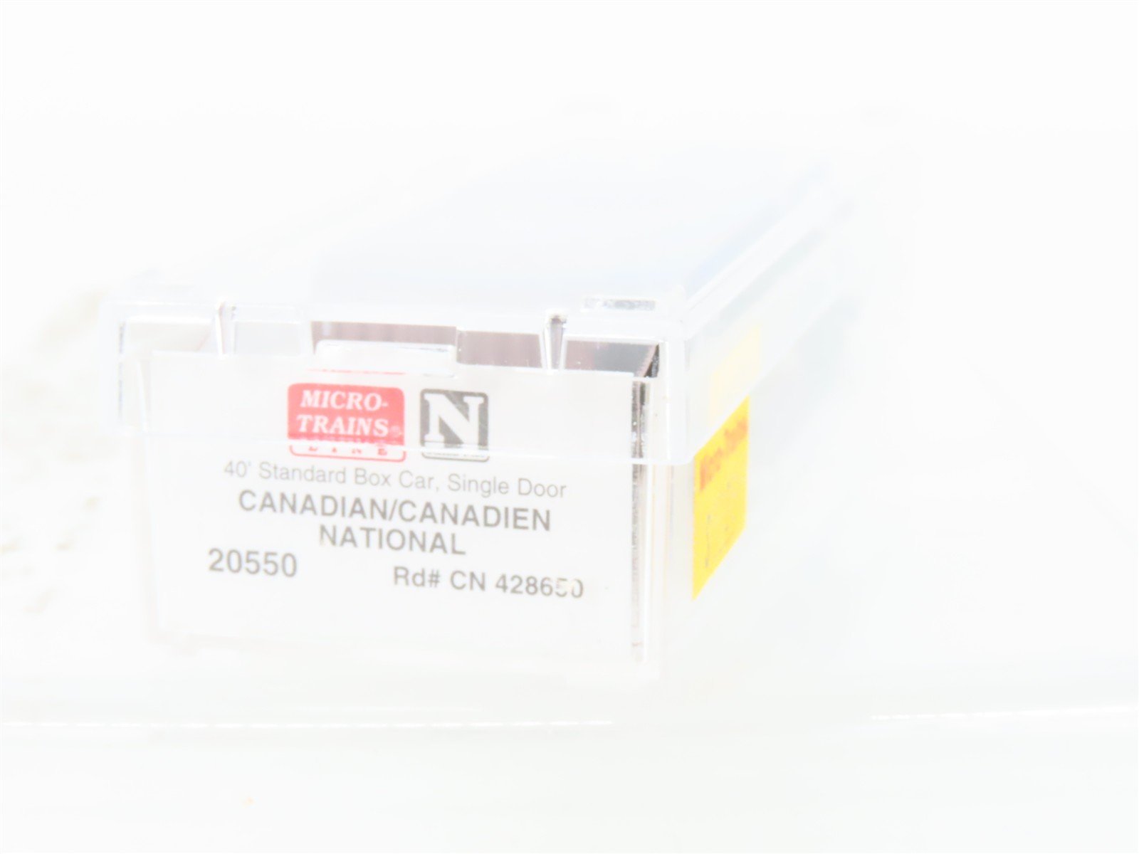 N Micro-Trains MTL 20550 CN Canadian Northern 40' Single Door Box Car #428650
