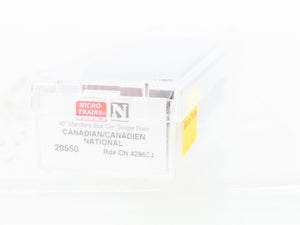 N Micro-Trains MTL 20550 CN Canadian Northern 40' Single Door Box Car #428650