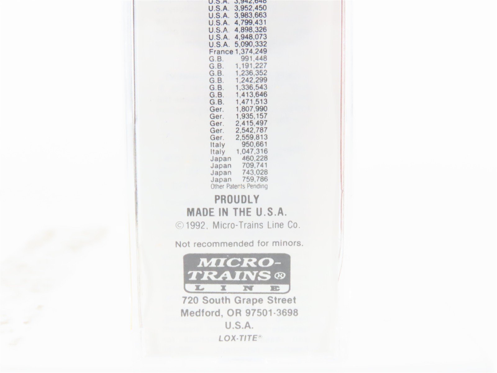 N Scale Micro-Trains MTL 20940 B&LE Bessemer & Lake Erie 40' Box Car #81005