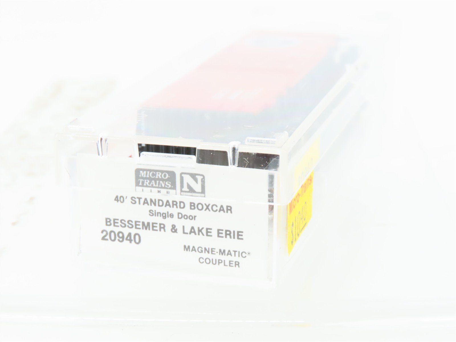 N Scale Micro-Trains MTL 20940 B&LE Bessemer & Lake Erie 40' Box Car #81005