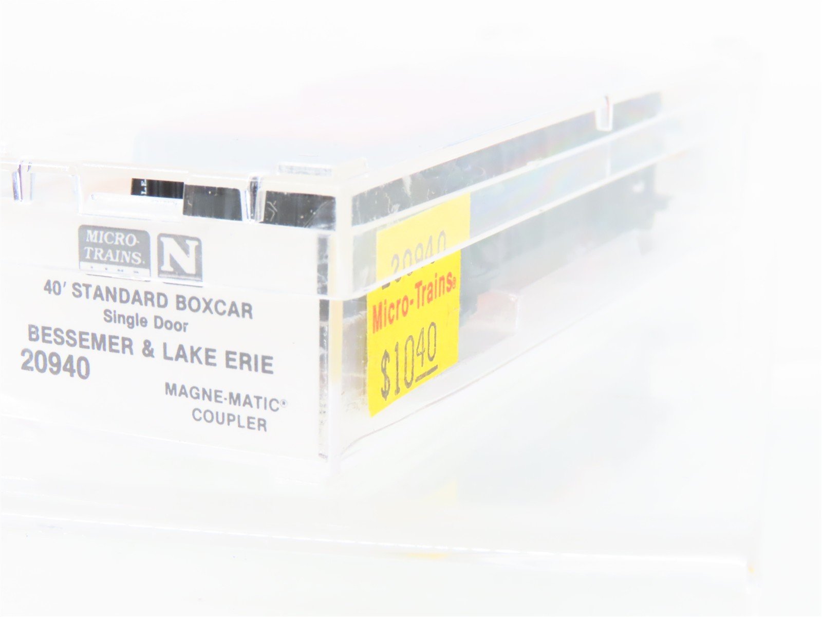 N Scale Micro-Trains MTL 20940 B&LE Bessemer & Lake Erie 40' Box Car #81005