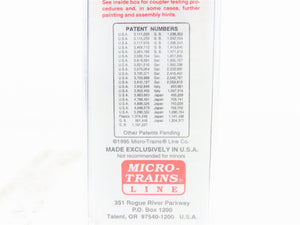 N Micro-Trains MTL 27240 MRL Montana Rail Link 50' Plug Door Box Car #25058