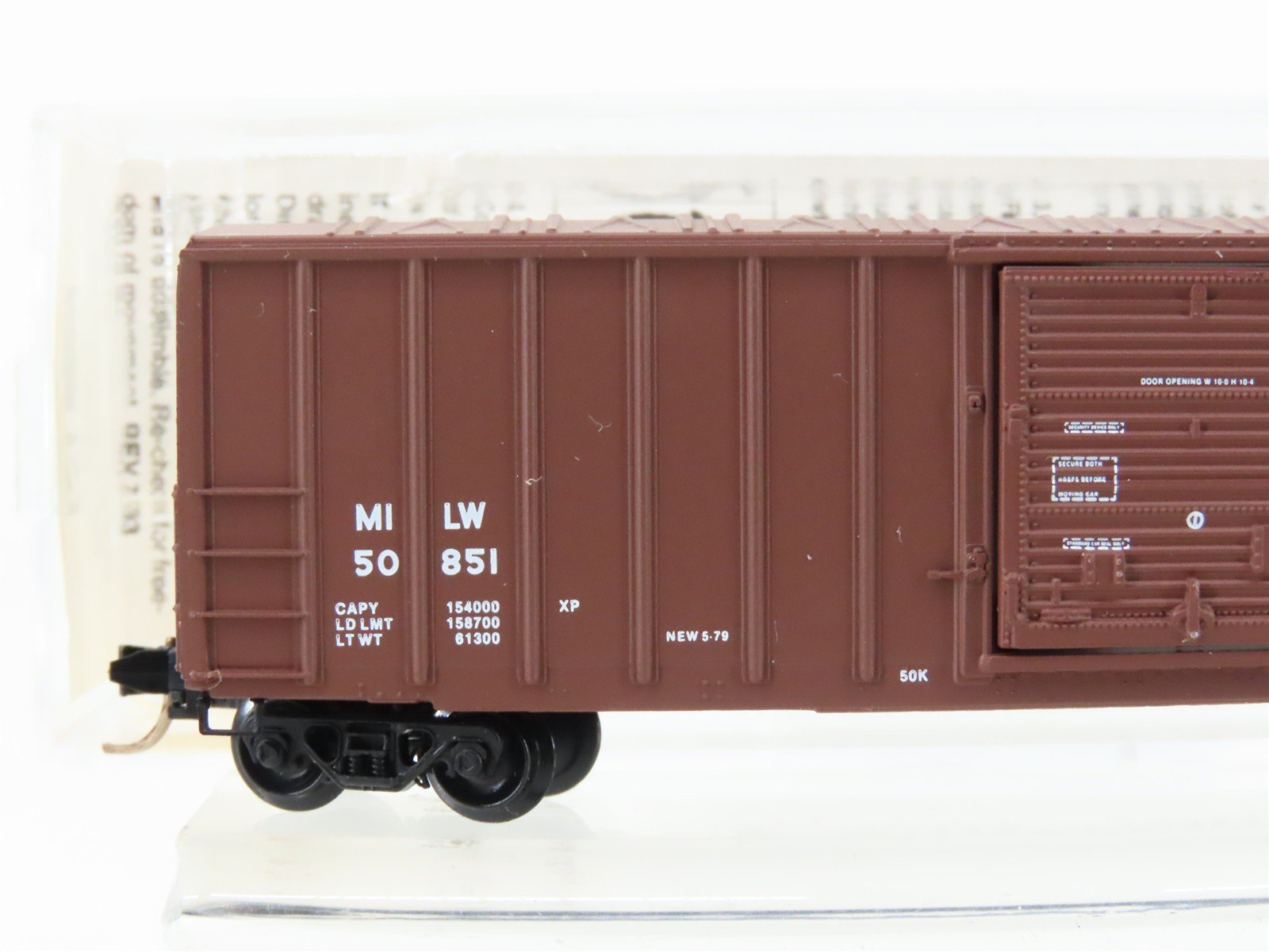 N Micro-Trains MTL 25310 MILW Milwaukee Road 50' Single Door Box Car #50851