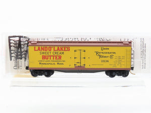 N Scale Micro-Trains MTL 49470 URTC Land O' Lakes Butter 40' Wood Reefer #10134