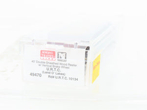 N Scale Micro-Trains MTL 49470 URTC Land O' Lakes Butter 40' Wood Reefer #10134