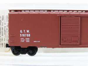 N Micro-Trains MTL 20010 GTW Grand Trunk Western 40' Single Door Box Car #516768