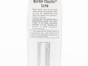 N Micro-Trains MTL 20010 GTW Grand Trunk Western 40' Single Door Box Car #516768
