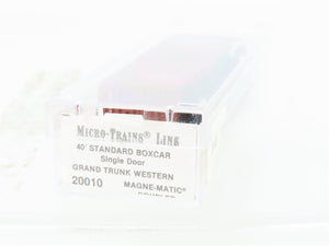 N Micro-Trains MTL 20010 GTW Grand Trunk Western 40' Single Door Box Car #516768