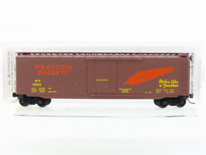 N Scale Micro-Trains MTL 32180 WP Western Pacific Feather 50' Box Car #55935