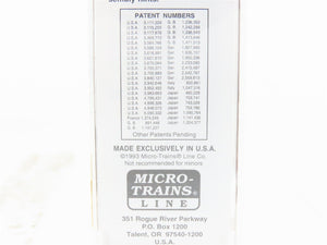 N Scale Micro-Trains MTL 32180 WP Western Pacific Feather 50' Box Car #55935