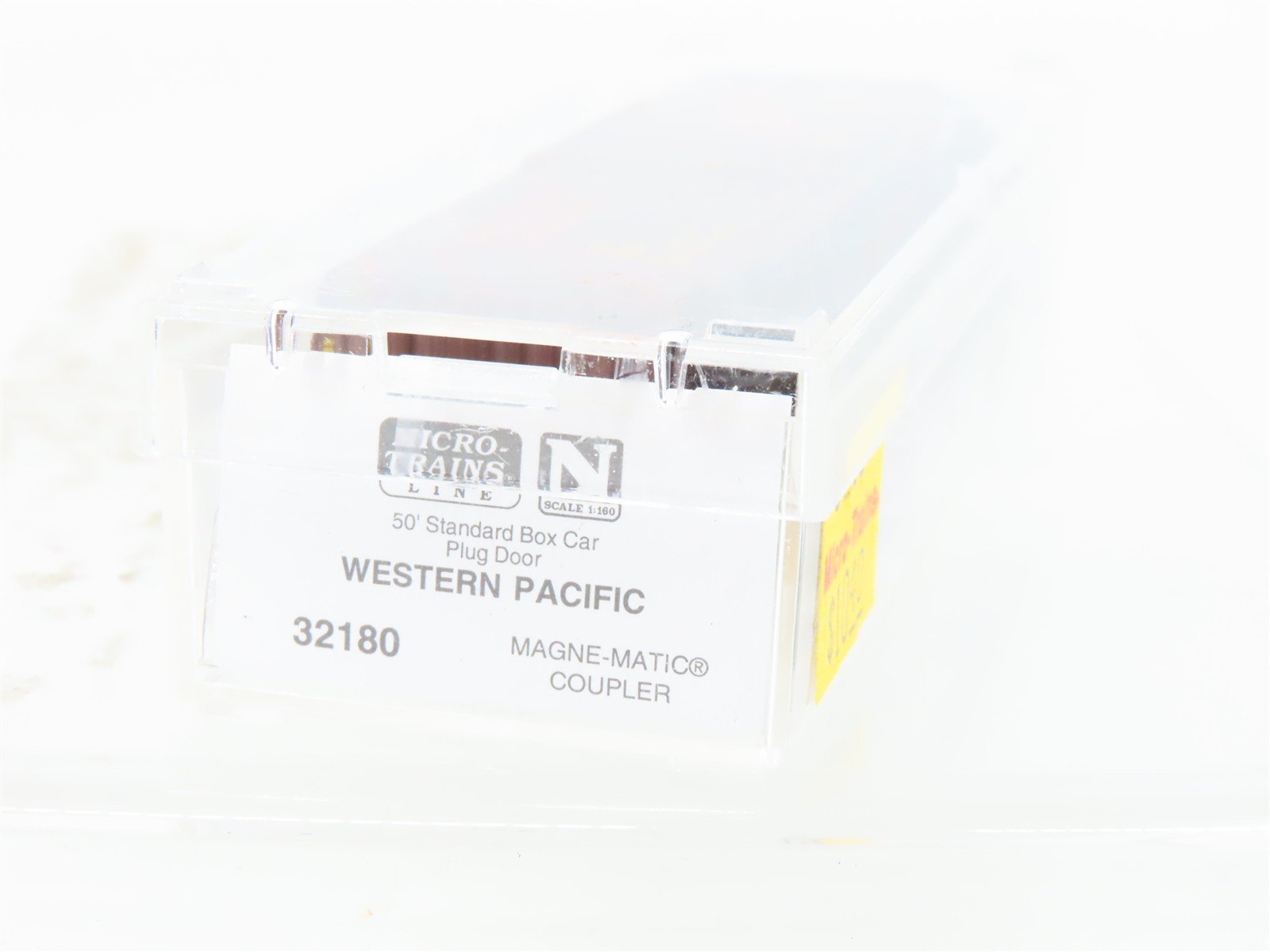 N Scale Micro-Trains MTL 32180 WP Western Pacific Feather 50' Box Car #55935