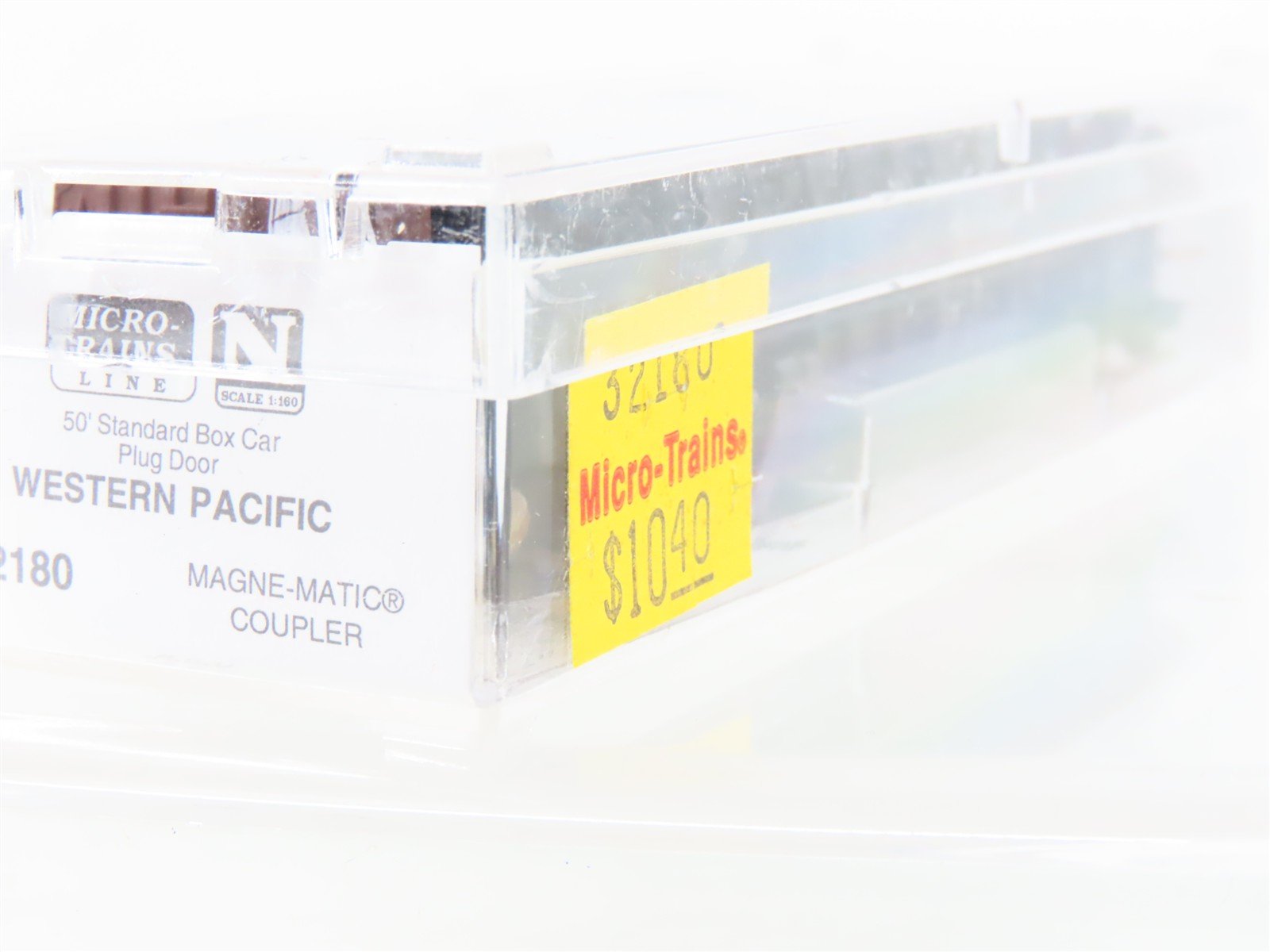 N Scale Micro-Trains MTL 32180 WP Western Pacific Feather 50' Box Car #55935