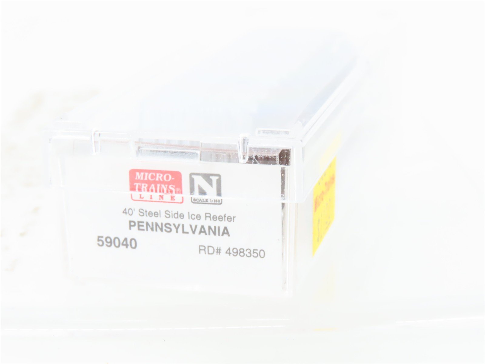 N Scale Micro-Trains MTL 59040 PRR Pennsylvania 40' Steel Reefer #498350