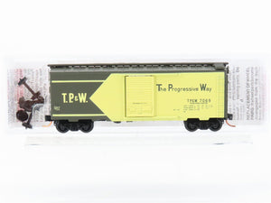 N Scale Micro-Trains MTL 02000716 TP&W The Progressive Way 40' Box Car #7069