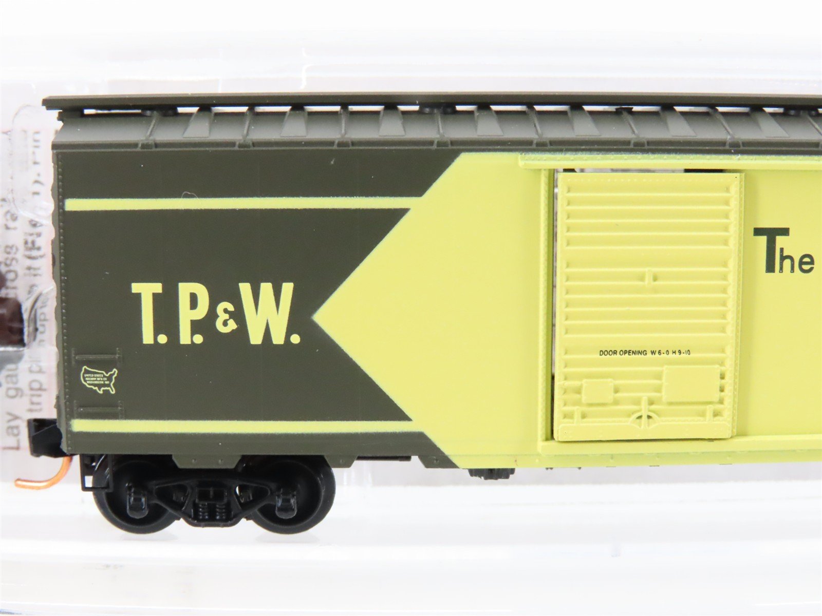 N Scale Micro-Trains MTL 02000716 TP&W The Progressive Way 40' Box Car #7069