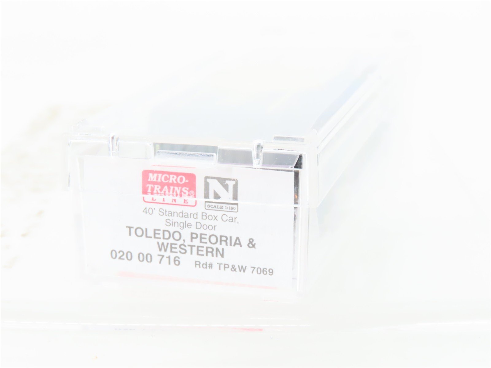 N Scale Micro-Trains MTL 02000716 TP&W The Progressive Way 40' Box Car #7069