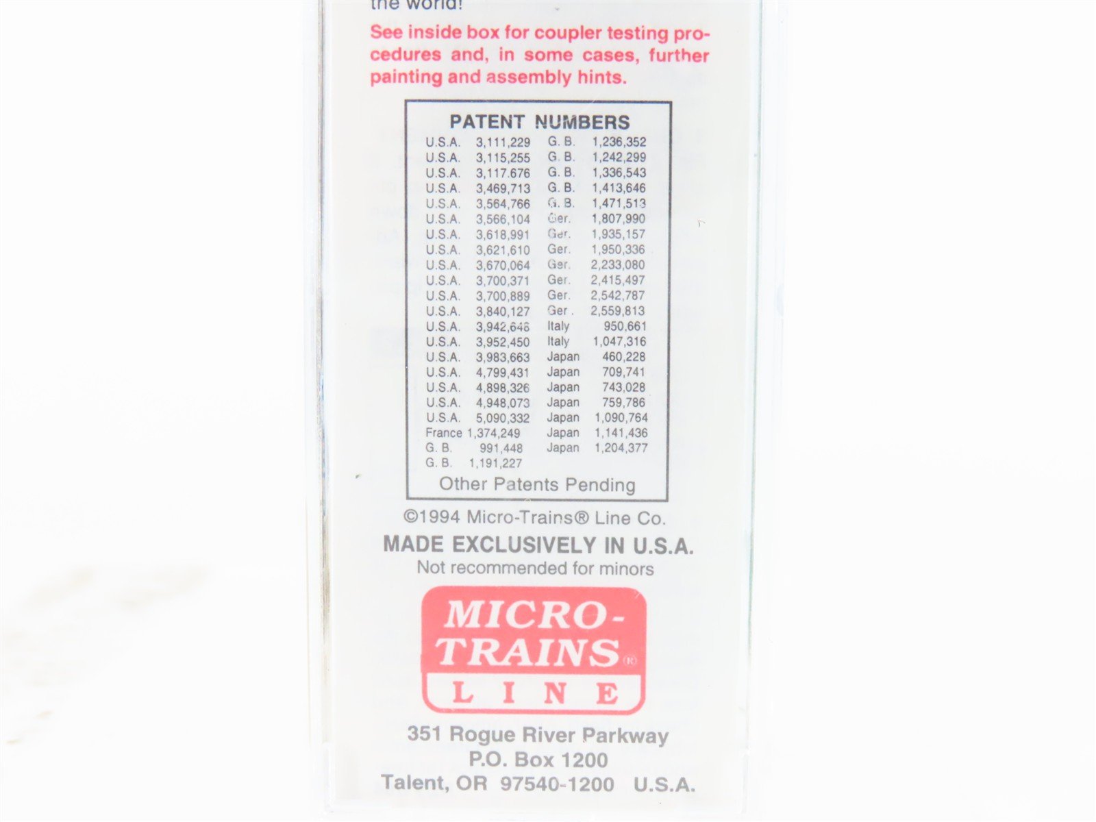N Scale Micro-Trains MTL 33120 GN Great Northern Railway 50' Box Car #36263