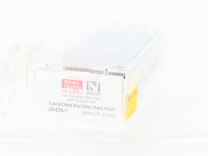 N Micro-Trains MTL 20436/1 CP Canadian Pacific 40' Single Door Box Car #51029