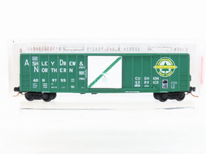 N Scale Micro-Trains MTL 25590 ADN Ashley Drew & Northern 50' Box Car #9755