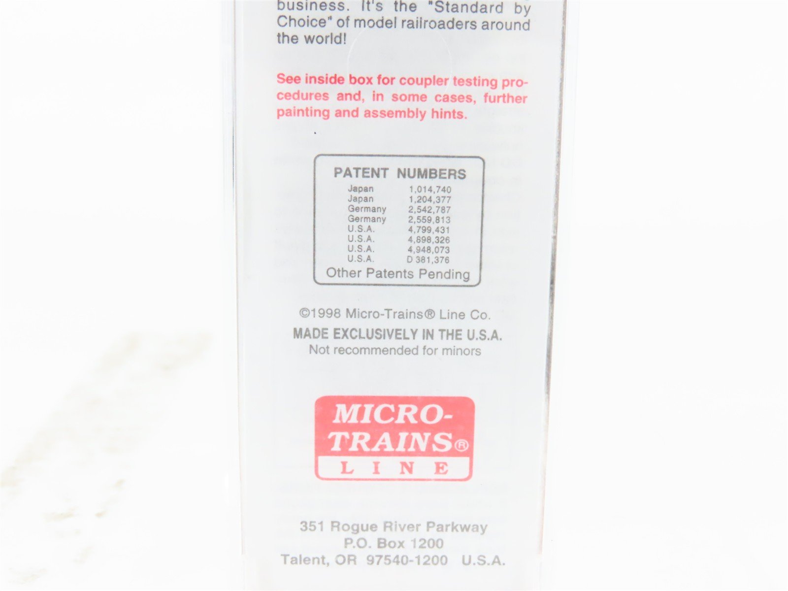 N Scale Micro-Trains MTL 20360 EL Erie Lackawanna 40' Single Door Box Car #73113