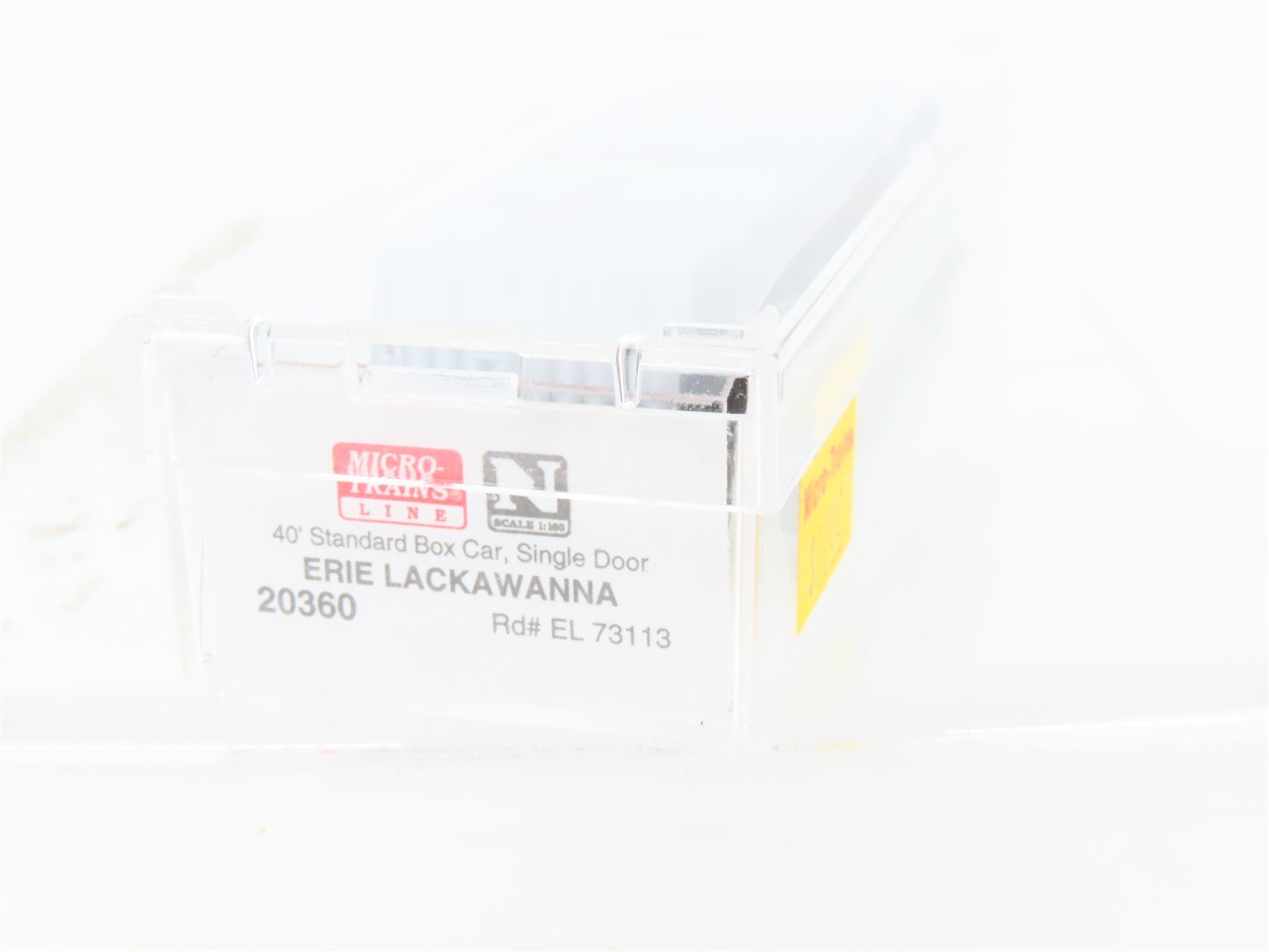 N Scale Micro-Trains MTL 20360 EL Erie Lackawanna 40' Single Door Box Car #73113