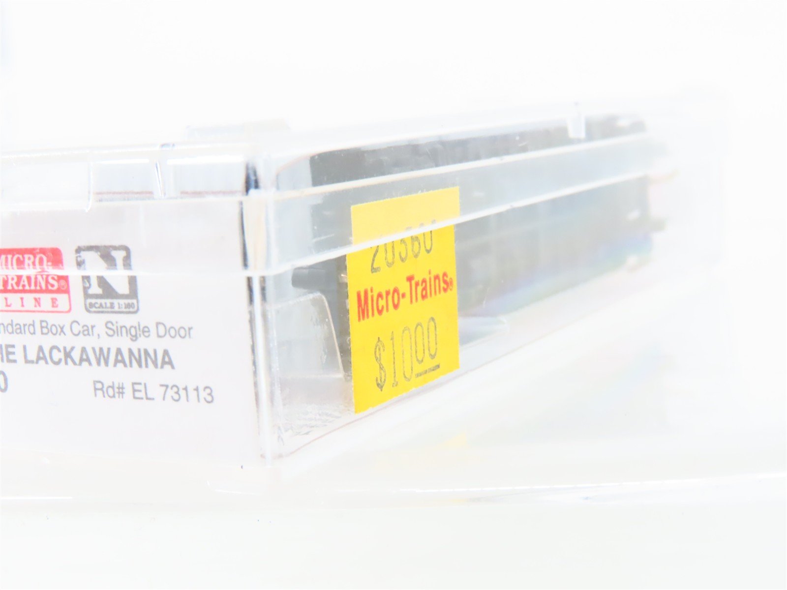 N Scale Micro-Trains MTL 20360 EL Erie Lackawanna 40' Single Door Box Car #73113