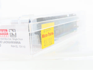 N Scale Micro-Trains MTL 20360 EL Erie Lackawanna 40' Single Door Box Car #73113