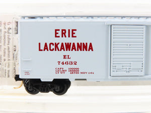 N Scale Micro-Trains MTL 20360 EL Erie Lackawanna 40' Single Door Box Car #74632