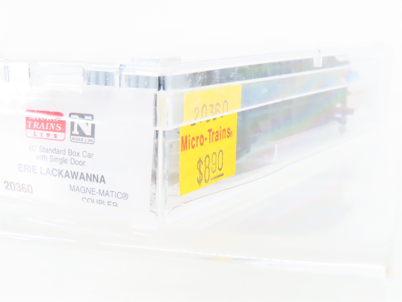 N Scale Micro-Trains MTL 20360 EL Erie Lackawanna 40' Single Door Box Car #74632