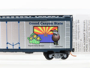 N Scale Micro-Trains MTL 21381 AZ Arizona State 40' Plug Door Box Car #1912