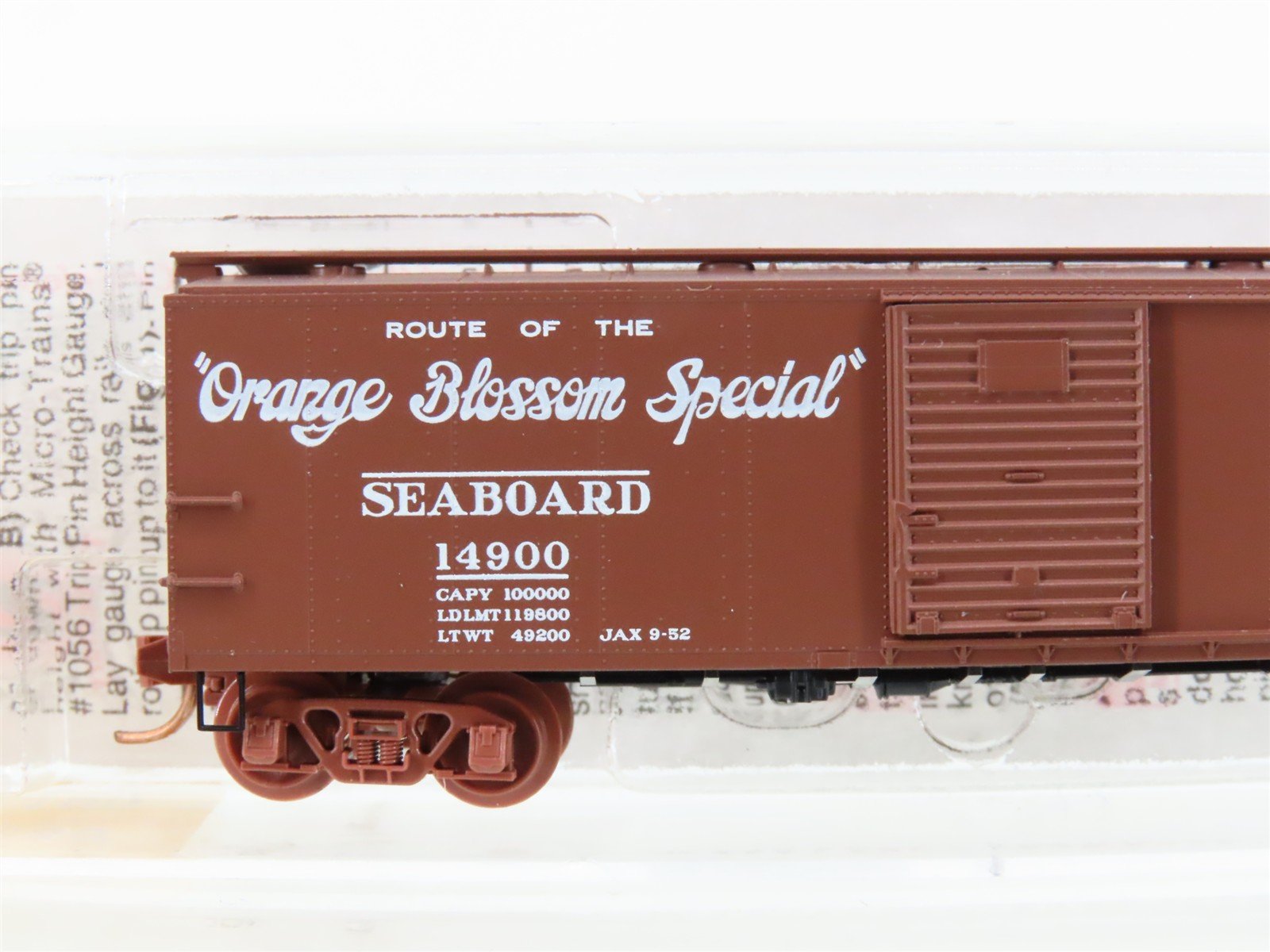 N Micro-Trains MTL 120230 SAL Seaboard Air Line 40' Single Door Box Car #14900