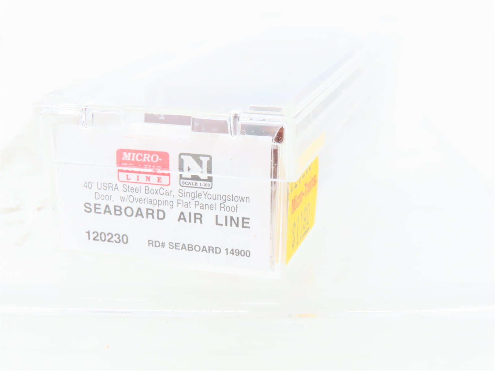 N Micro-Trains MTL 120230 SAL Seaboard Air Line 40' Single Door Box Car #14900