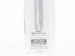 N Scale Micro-Trains MTL 35130 CB&Q Burlington Route 40' Stock Car #52002