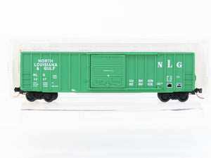 N Scale Micro-Trains MTL 25530 NLG North Louisiana & Gulf 50' Box Car #5227