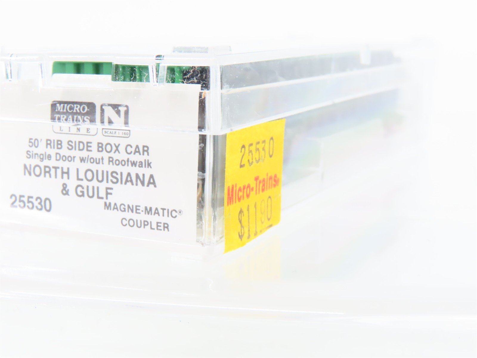 N Scale Micro-Trains MTL 25530 NLG North Louisiana & Gulf 50' Box Car #5227
