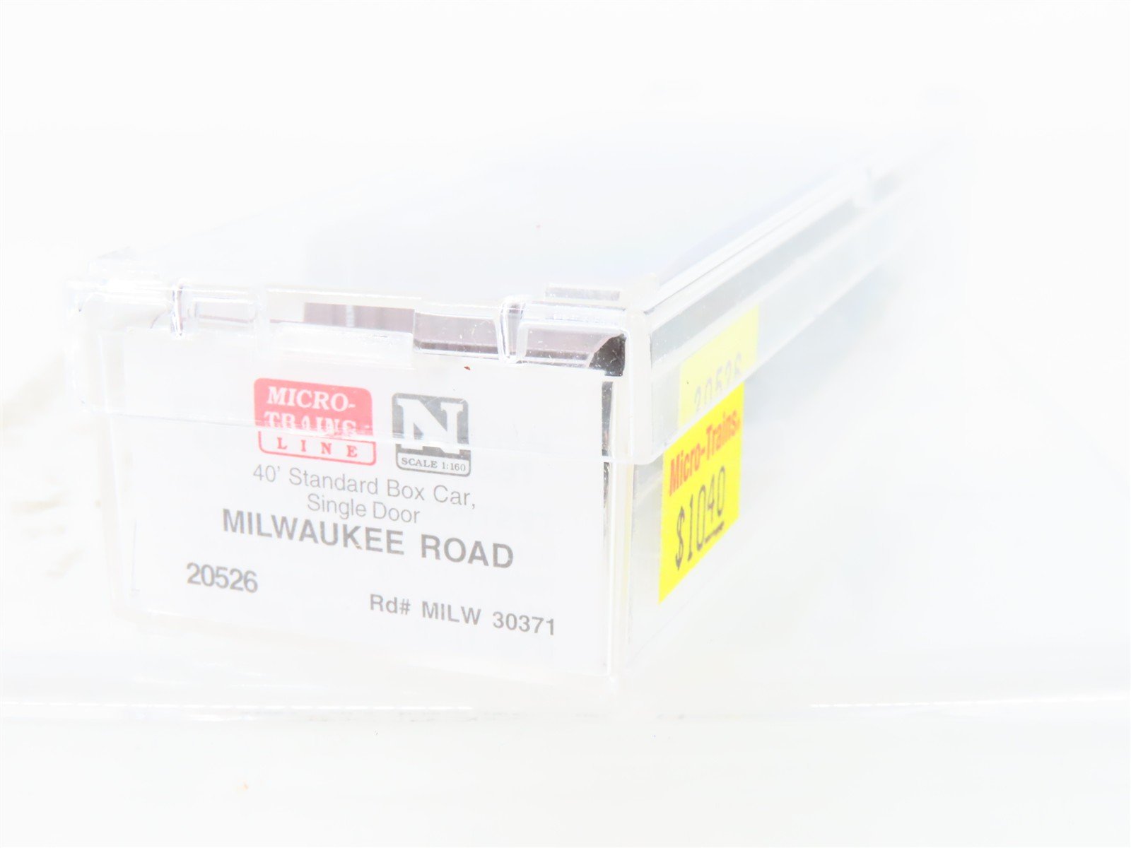 N Micro-Trains MTL 20526 MILW Milwaukee Road 40' Single Door Box Car #30371